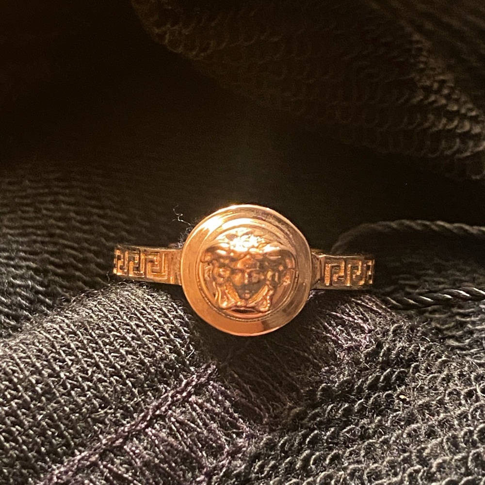 Versace Medusa Head Ring